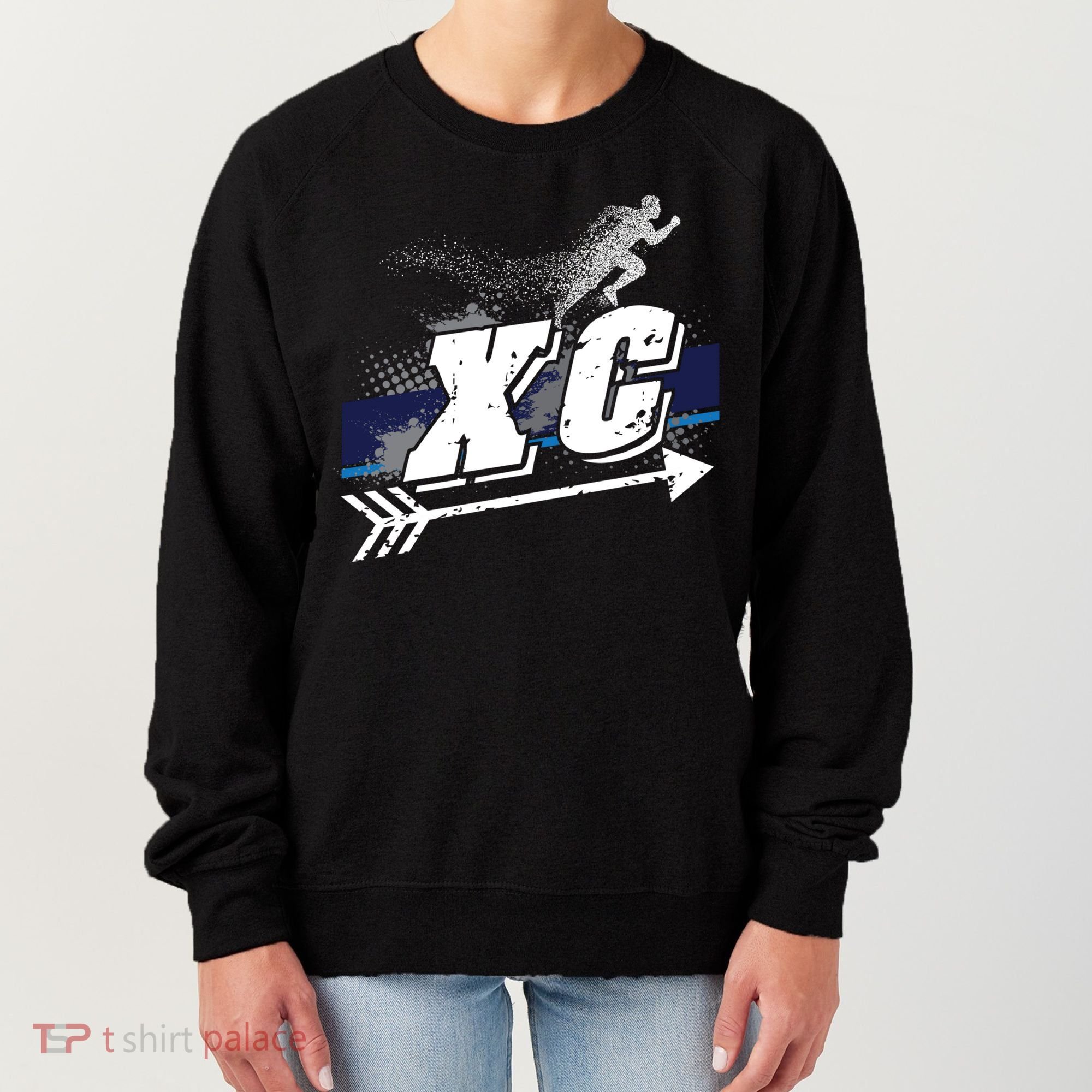 Xc Cross Country Runner Coaches Trainers Team Running Gift Women's Sweatshirt