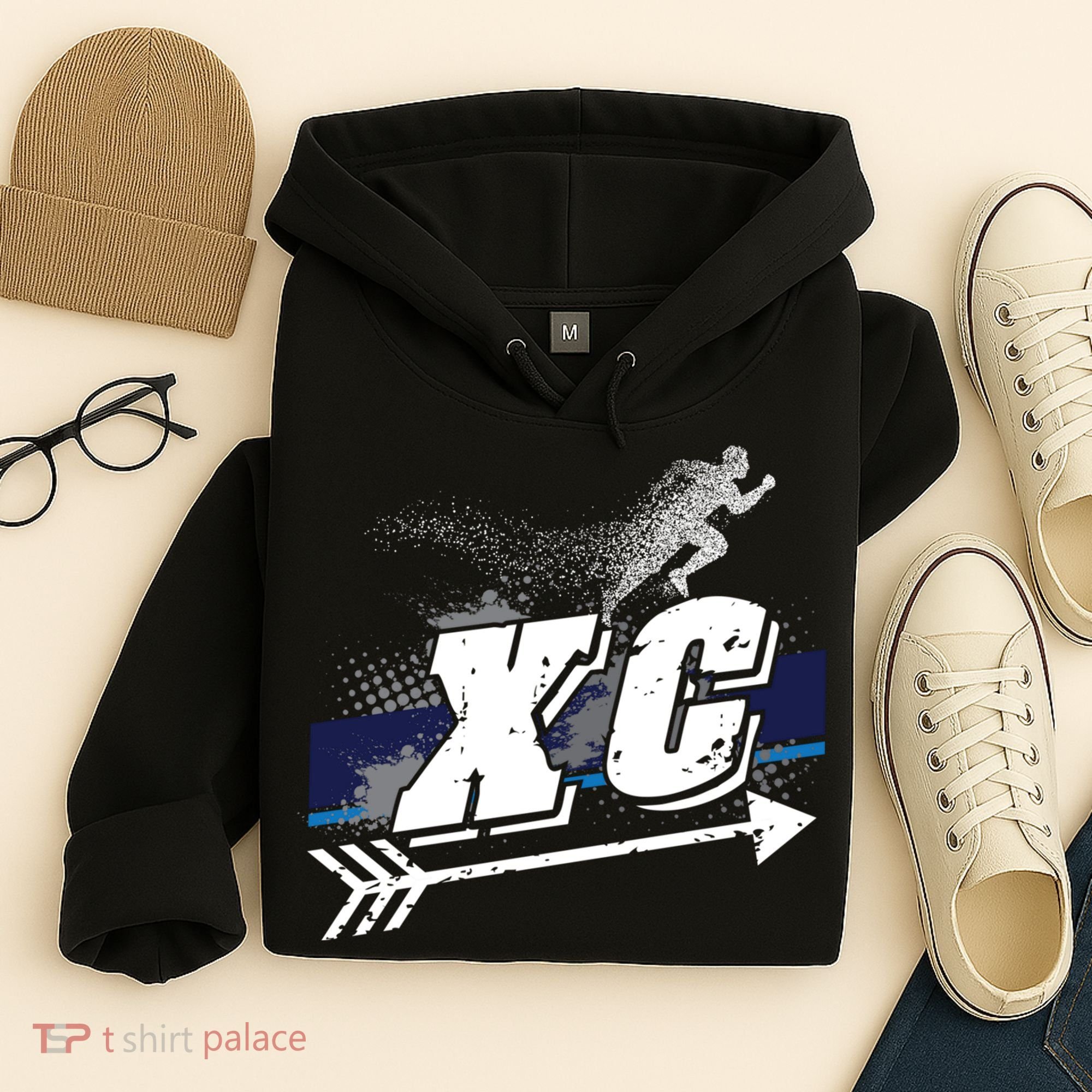 Xc Cross Country Runner Coaches Trainers Team Running Gift Hoodie