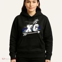 Xc Cross Country Runner Coaches Trainers Team Running Gift Hoodie thumb 5