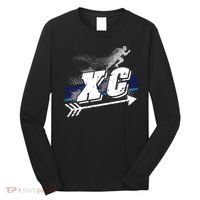 Xc Cross Country Runner Coaches Trainers Team Running Gift Long Sleeve Shirt thumb 0