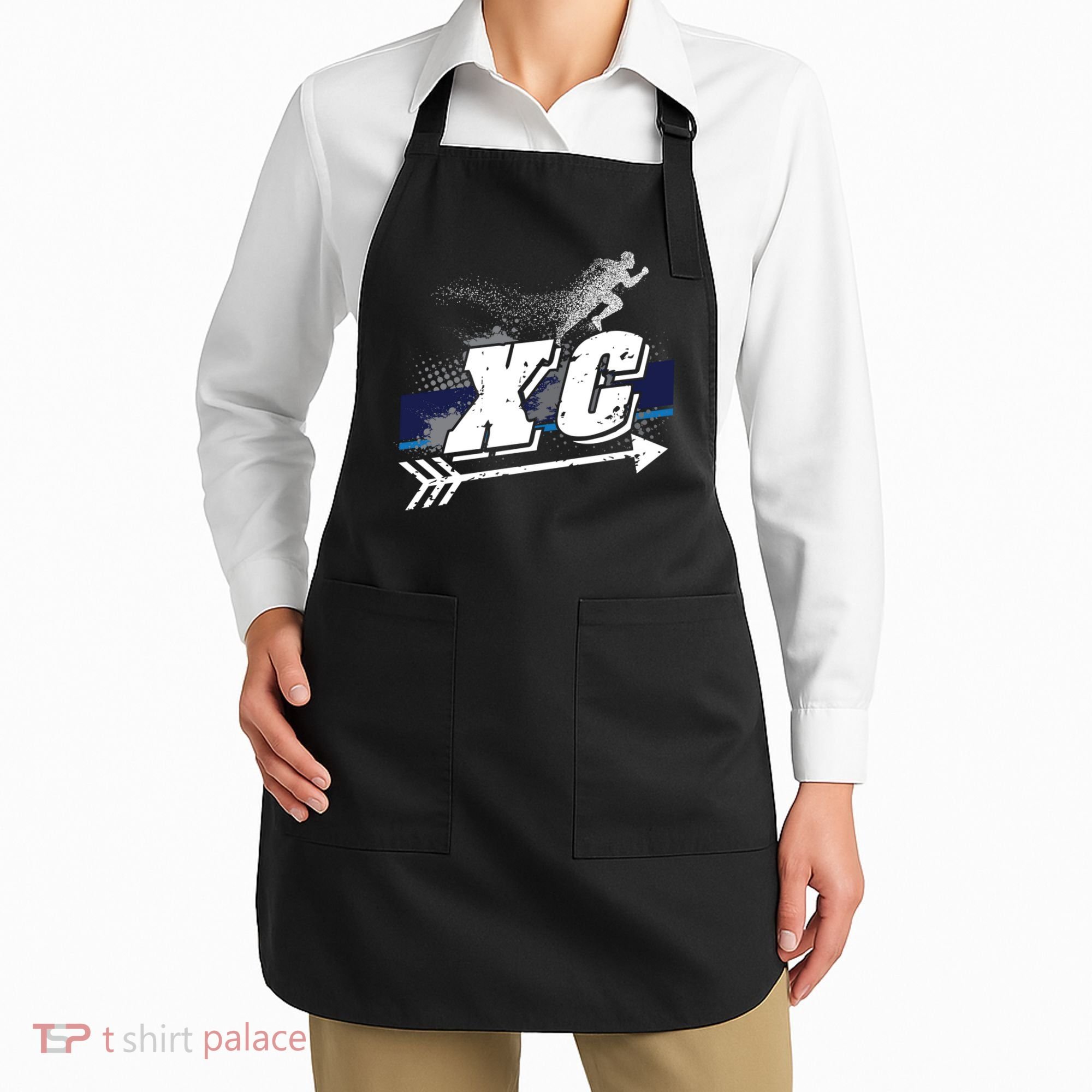 Xc Cross Country Runner Coaches Trainers Team Running Gift Apron