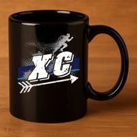 Xc Cross Country Runner Coaches Trainers Team Running Gift 11oz C Handle Ceramic Mug thumb 3