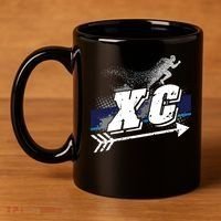 Xc Cross Country Runner Coaches Trainers Team Running Gift 11oz C Handle Ceramic Mug thumb 4
