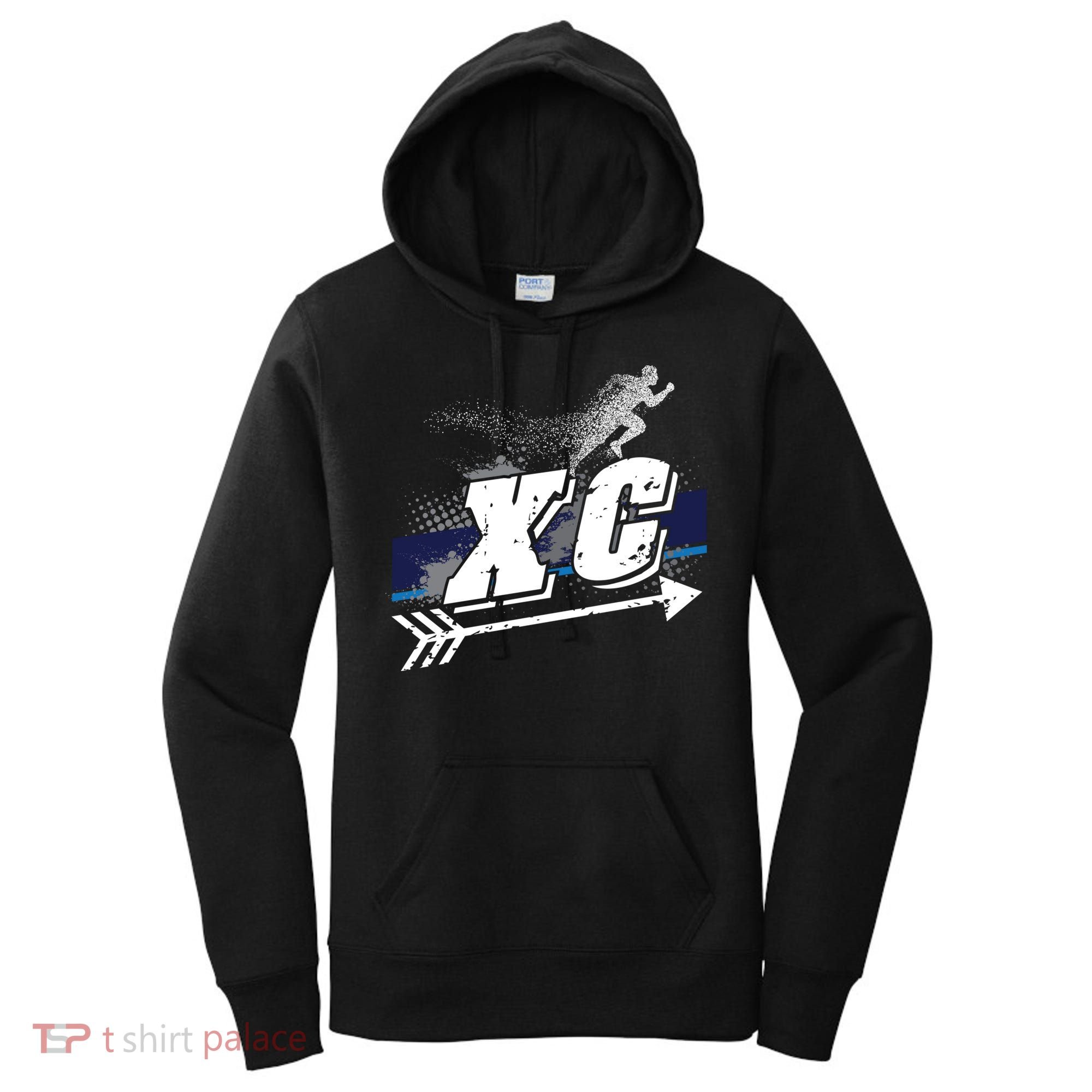 Xc Cross Country Runner Coaches Trainers Team Running Gift Women's Hoodie