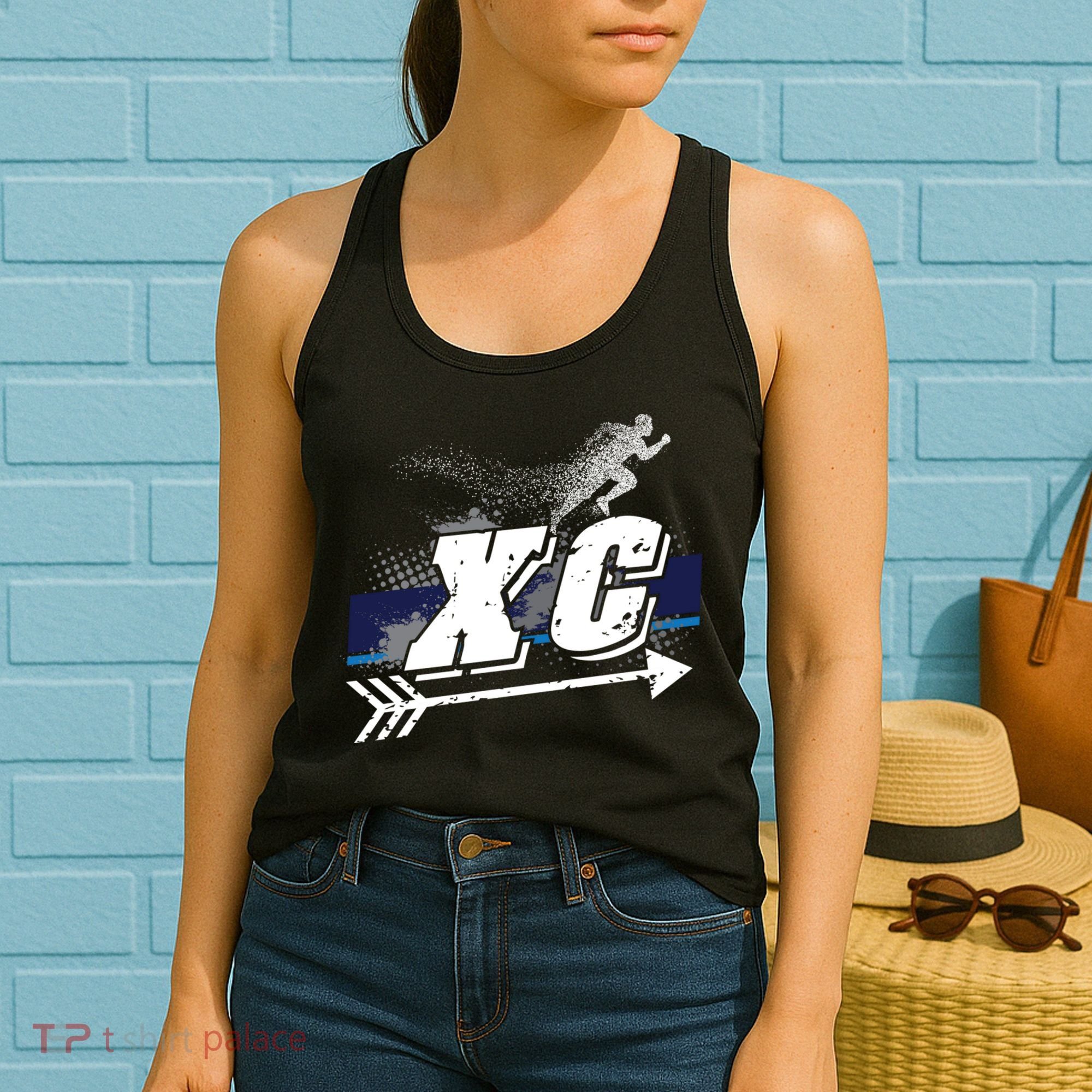 Xc Cross Country Runner Coaches Trainers Team Running Gift Women's Tank Top