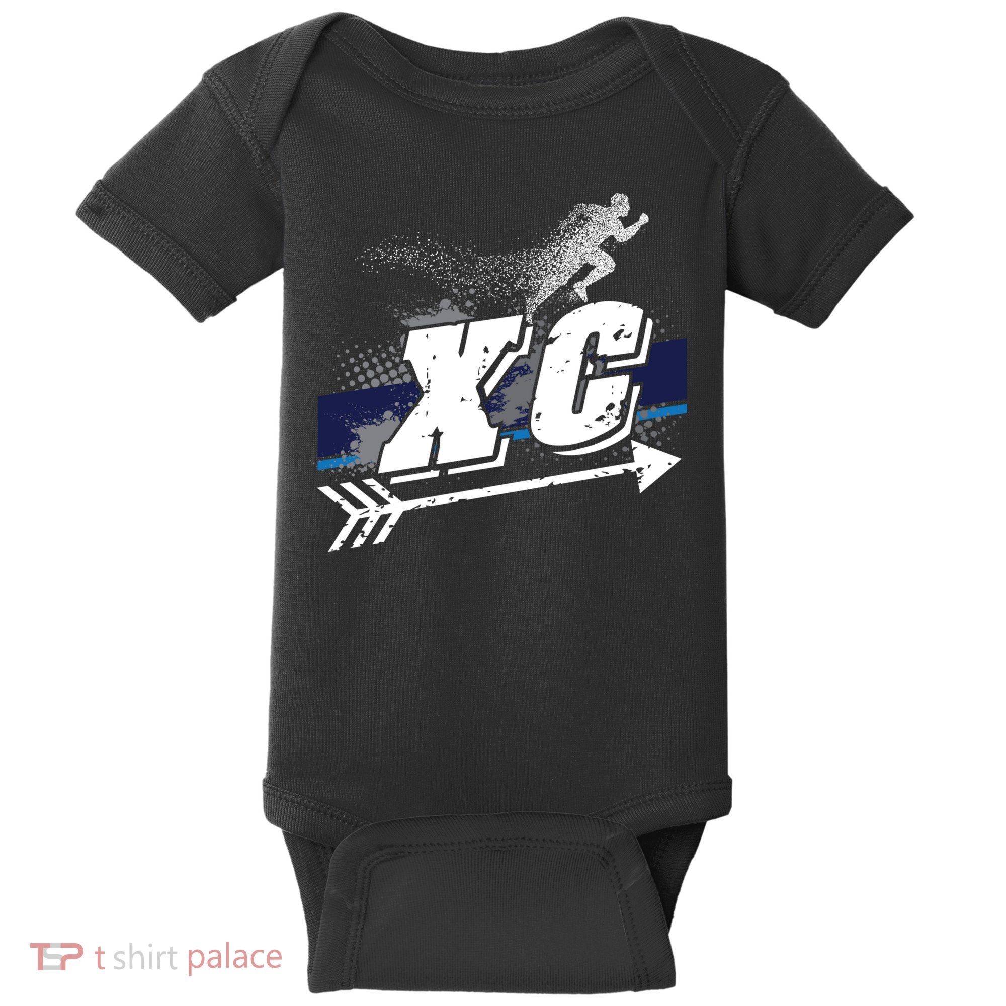 Xc Cross Country Runner Coaches Trainers Team Running Gift Baby Bodysuit