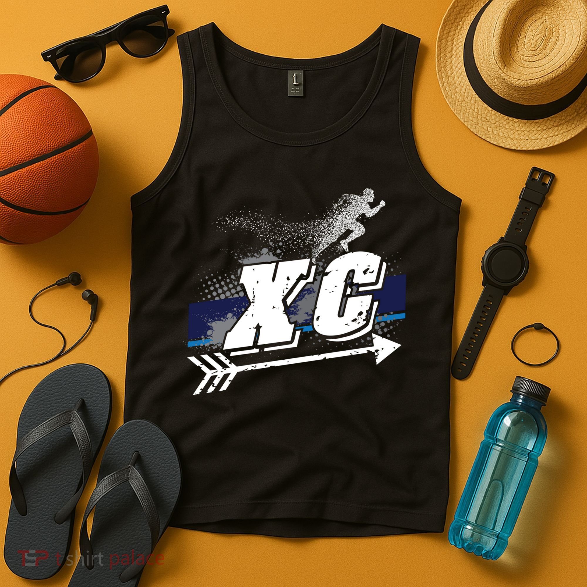Xc Cross Country Runner Coaches Trainers Team Running Gift Tank Top