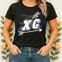 Xc Cross Country Runner Coaches Trainers Team Running Gift Women's T-Shirt thumb 2
