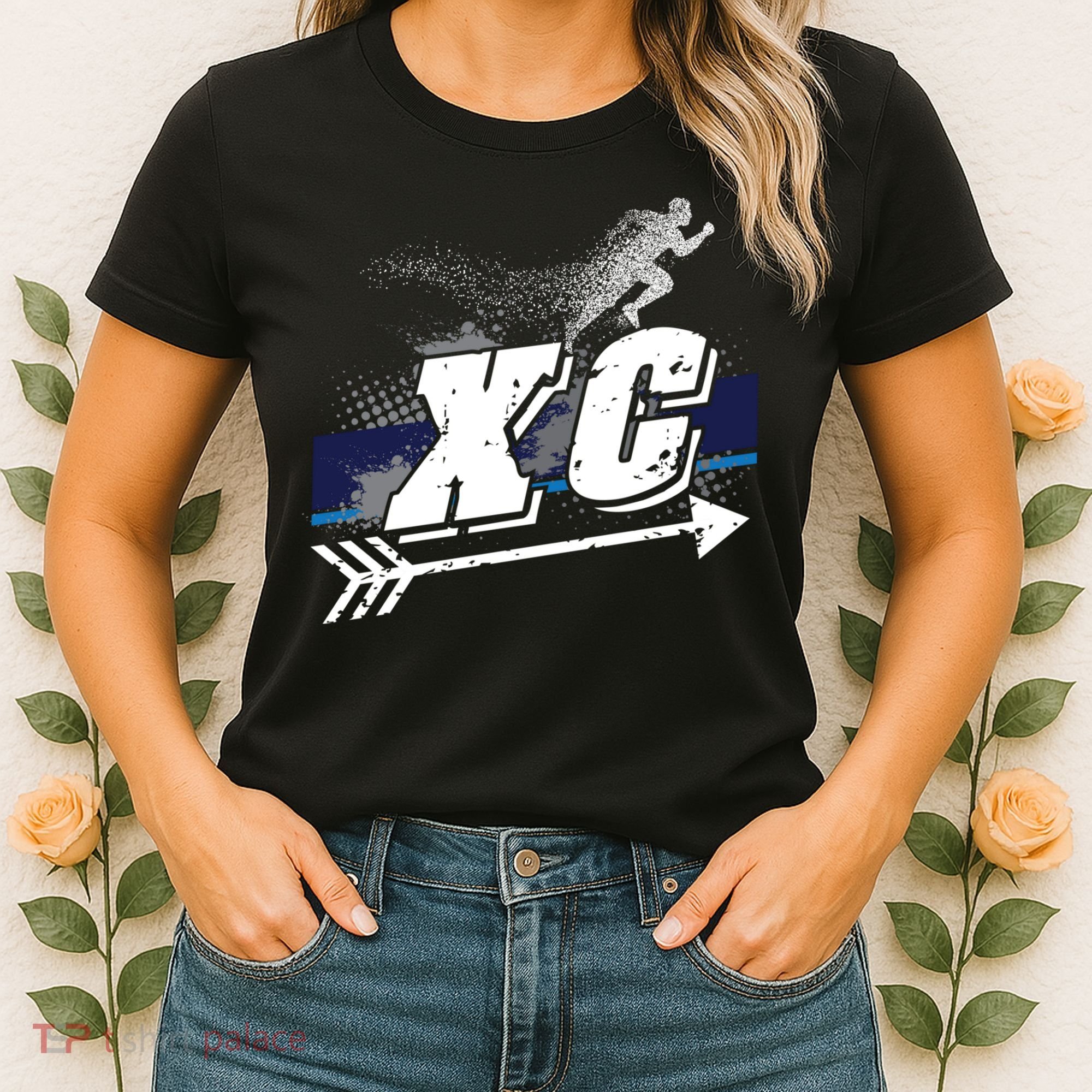 Xc Cross Country Runner Coaches Trainers Team Running Gift Women's T-Shirt