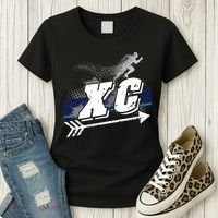 Xc Cross Country Runner Coaches Trainers Team Running Gift Women's T-Shirt thumb 3