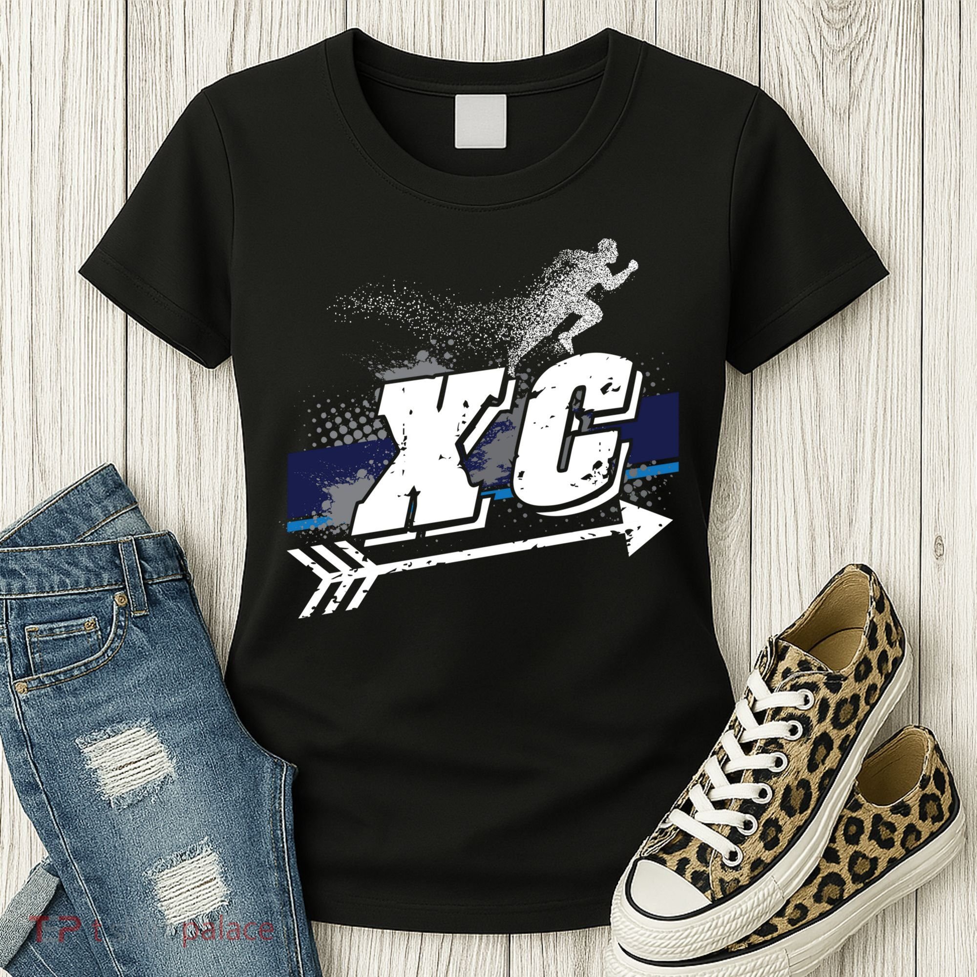 Xc Cross Country Runner Coaches Trainers Team Running Gift Women's T-Shirt