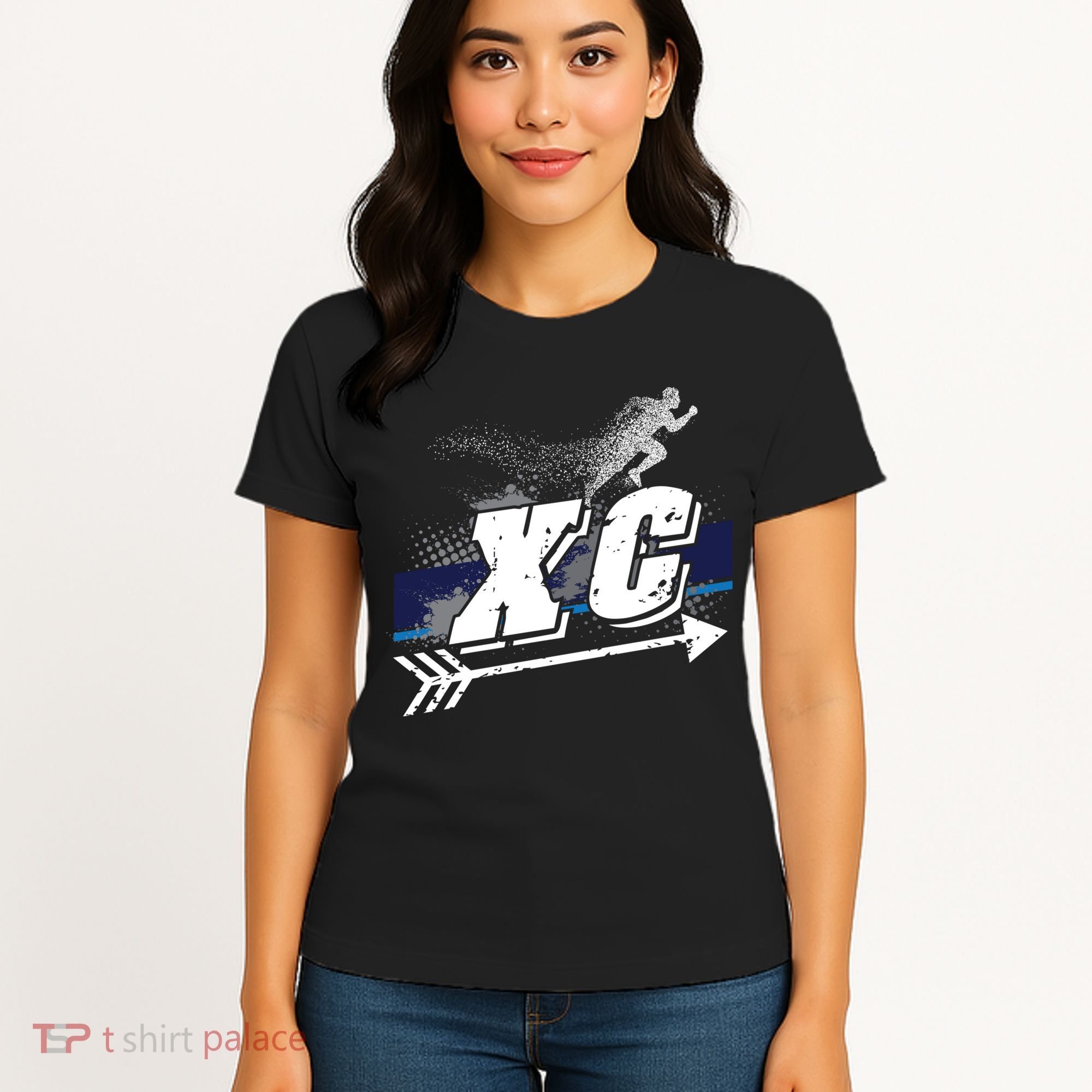 Xc Cross Country Runner Coaches Trainers Team Running Gift Women's T-Shirt