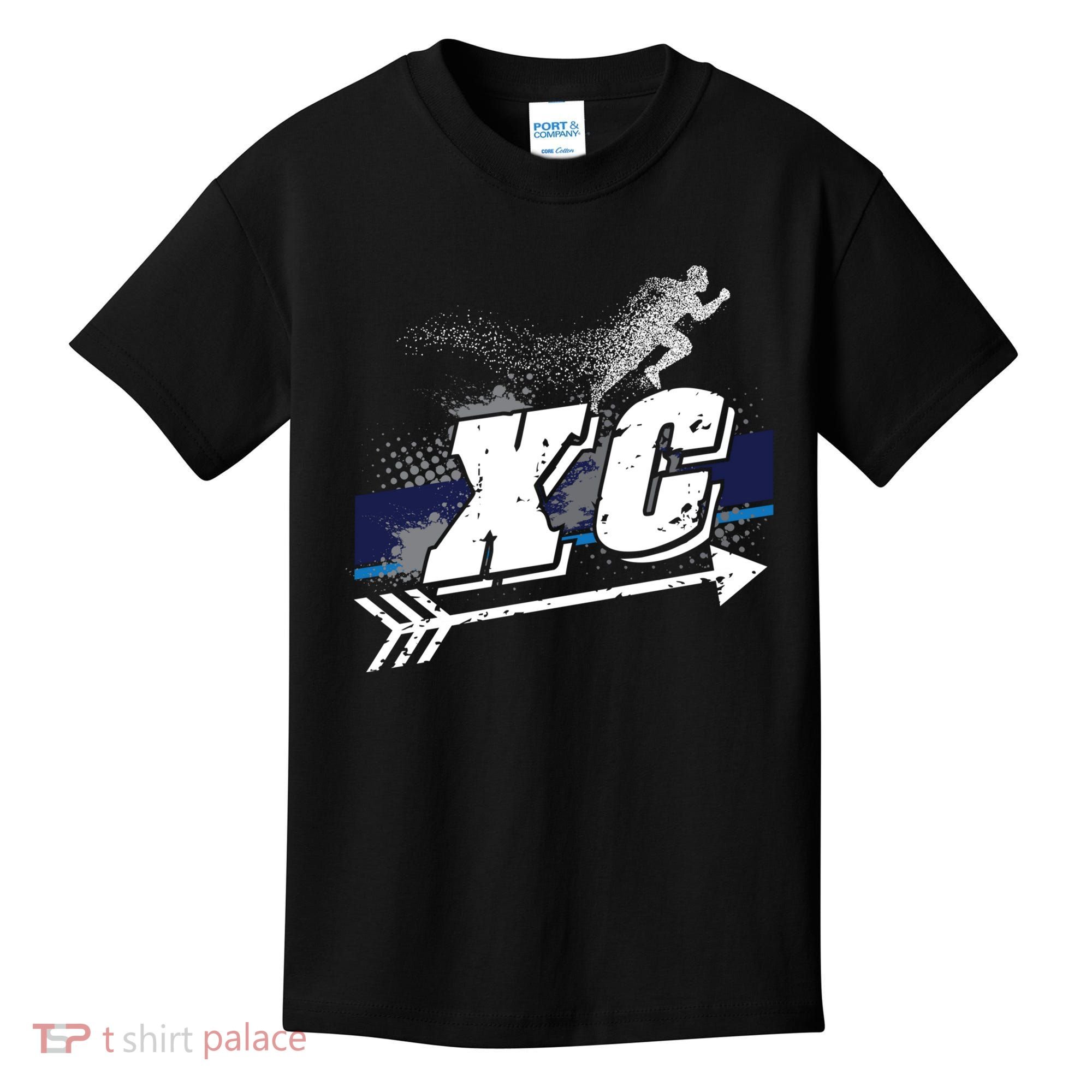 Xc Cross Country Runner Coaches Trainers Team Running Gift Kids T-Shirt