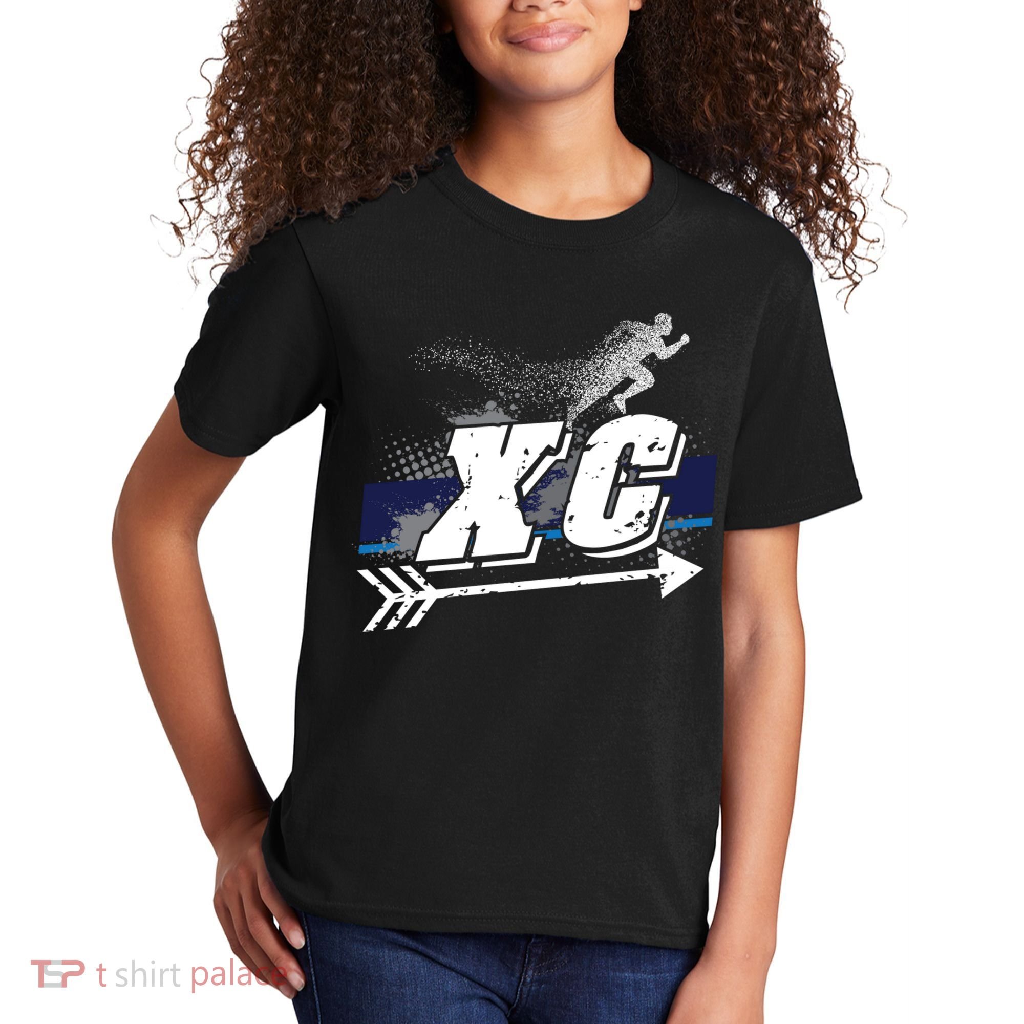 Xc Cross Country Runner Coaches Trainers Team Running Gift Kids T-Shirt