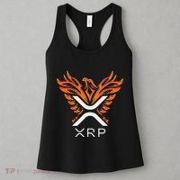 Xrp Crypto Gifts & Apparel Xrp Xrp Cryptocurrency Xrp Logo Rising Phoenix Xrp Women's Tank Top thumb 3