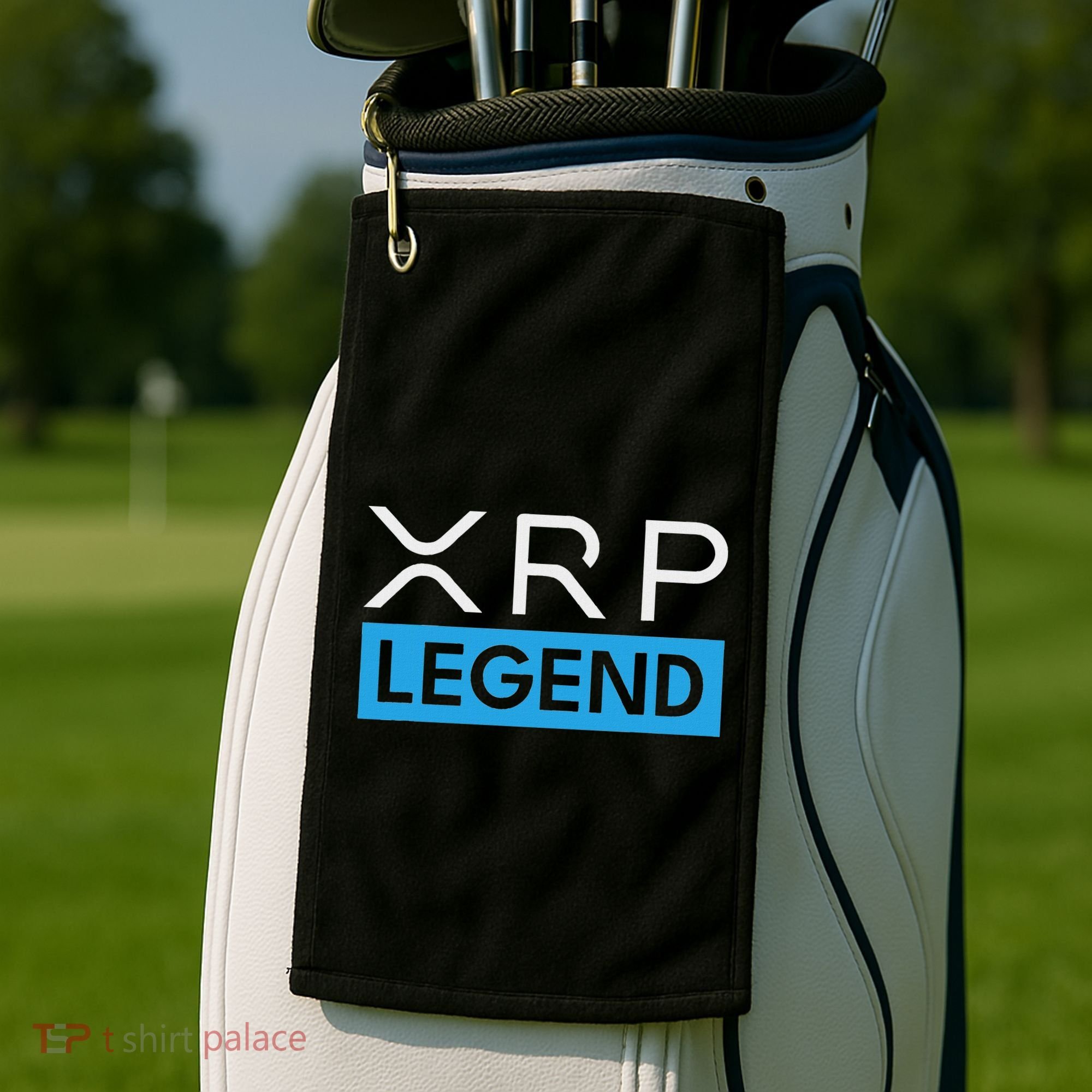 Xrp Crypto Legend Golf Towel