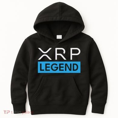 Xrp Crypto Legend Kids Hoodie