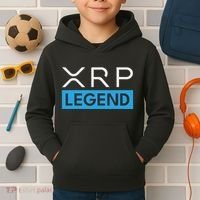 Xrp Crypto Legend Kids Hoodie thumb 2