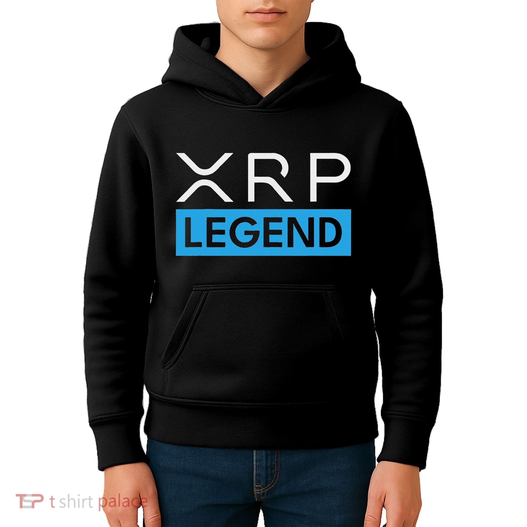 Xrp Crypto Legend Kids Hoodie
