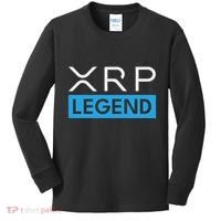 Xrp Crypto Legend Kids Long Sleeve Shirt thumb 0