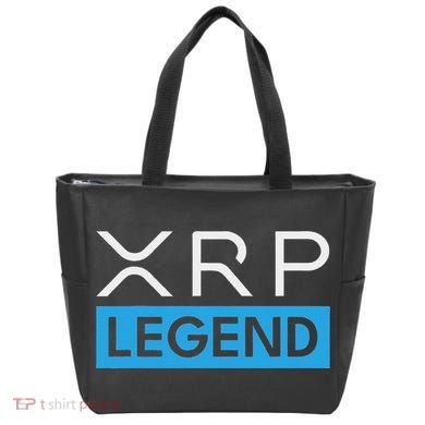 Xrp Crypto Legend Tote Bag