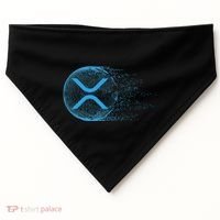 Xrp Crypto Merchandise USA-Made Doggie Bandana thumb 0