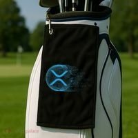 Xrp Crypto Merchandise Golf Towel thumb 2
