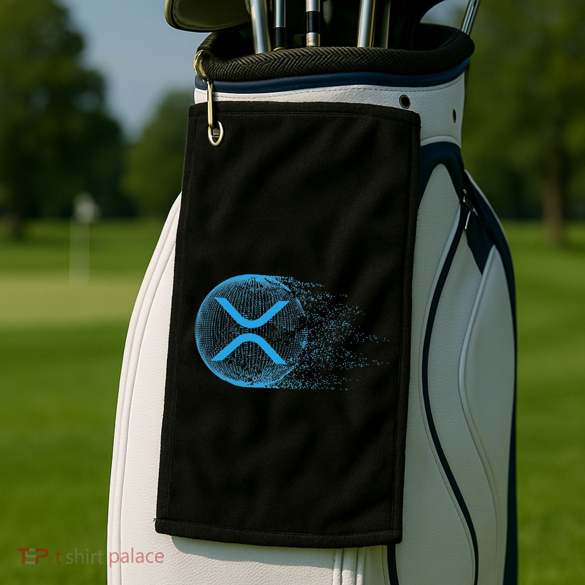 Xrp Crypto Merchandise Golf Towel