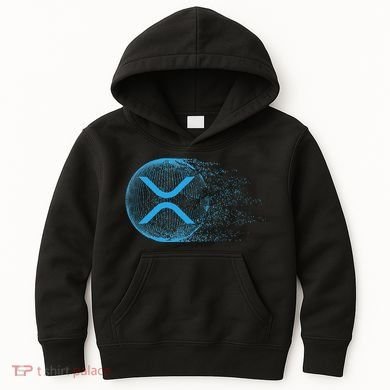 Xrp Crypto Merchandise Kids Hoodie