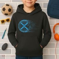 Xrp Crypto Merchandise Kids Hoodie thumb 2