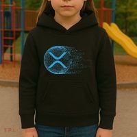 Xrp Crypto Merchandise Kids Hoodie thumb 3