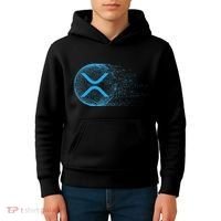 Xrp Crypto Merchandise Kids Hoodie thumb 4