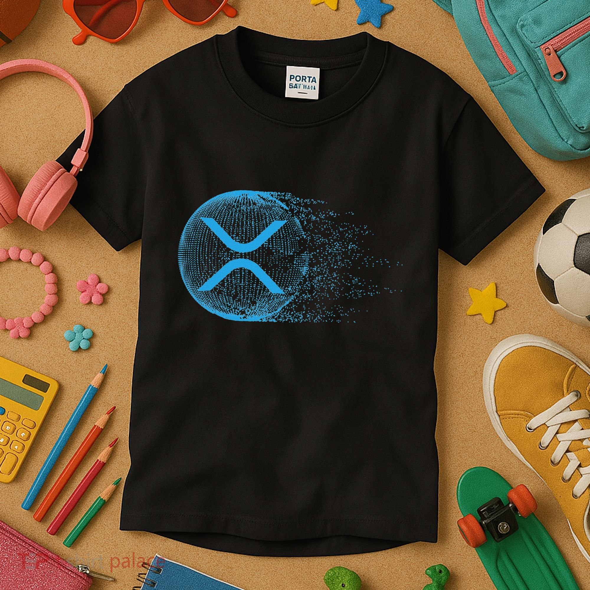 Xrp Crypto Merchandise Kids T-Shirt
