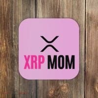 Xrp Crypto Mom Matching Couple Coaster thumb 0