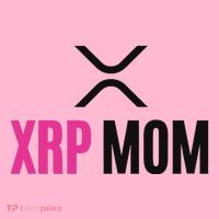 Xrp Crypto Mom Matching Couple Coaster thumb 2