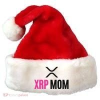 Xrp Crypto Mom Matching Couple Santa Hat thumb 0