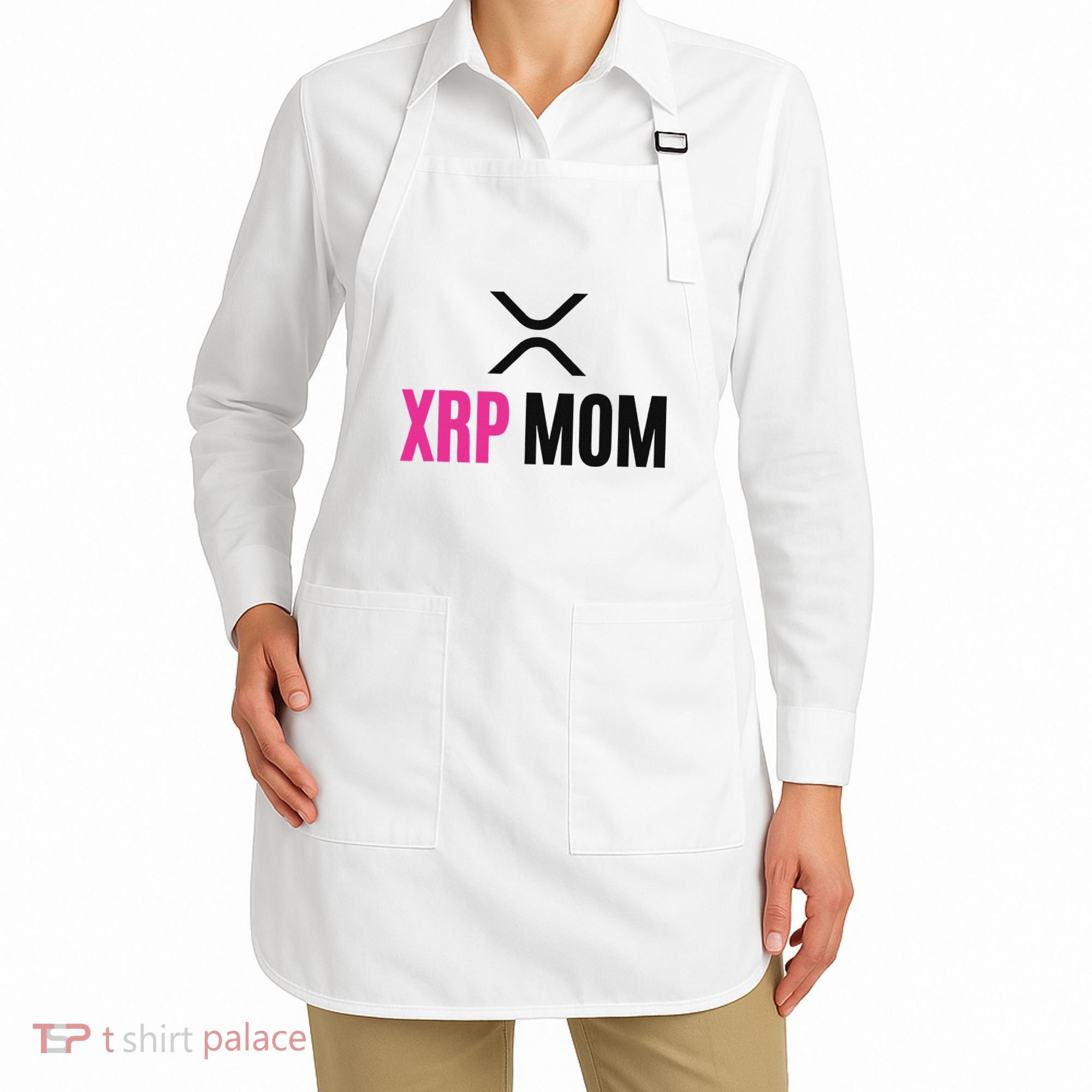 Xrp Crypto Mom Matching Couple Apron