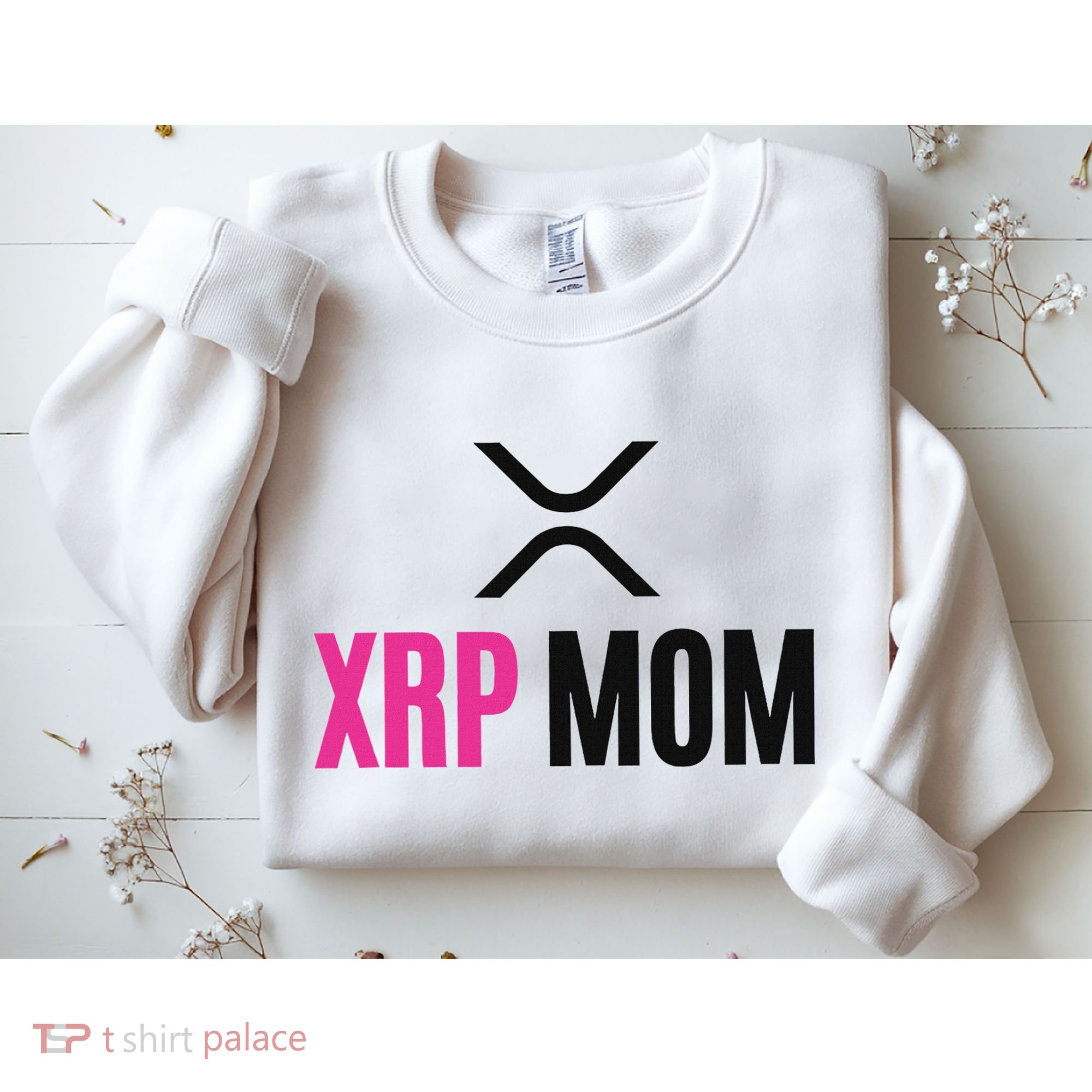 Xrp Crypto Mom Matching Couple Sweatshirt