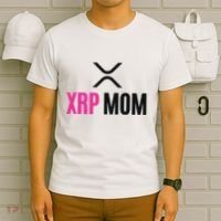 Xrp Crypto Mom Matching Couple T-Shirt thumb 6