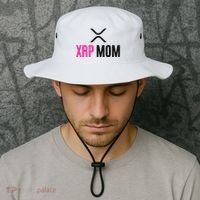 Xrp Crypto Mom Matching Couple Bucket Hat thumb 2