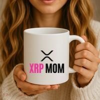 Xrp Crypto Mom Matching Couple Coffee Mug thumb 3