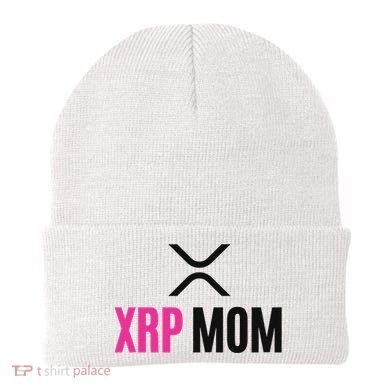Xrp Crypto Mom Matching Couple Beanie