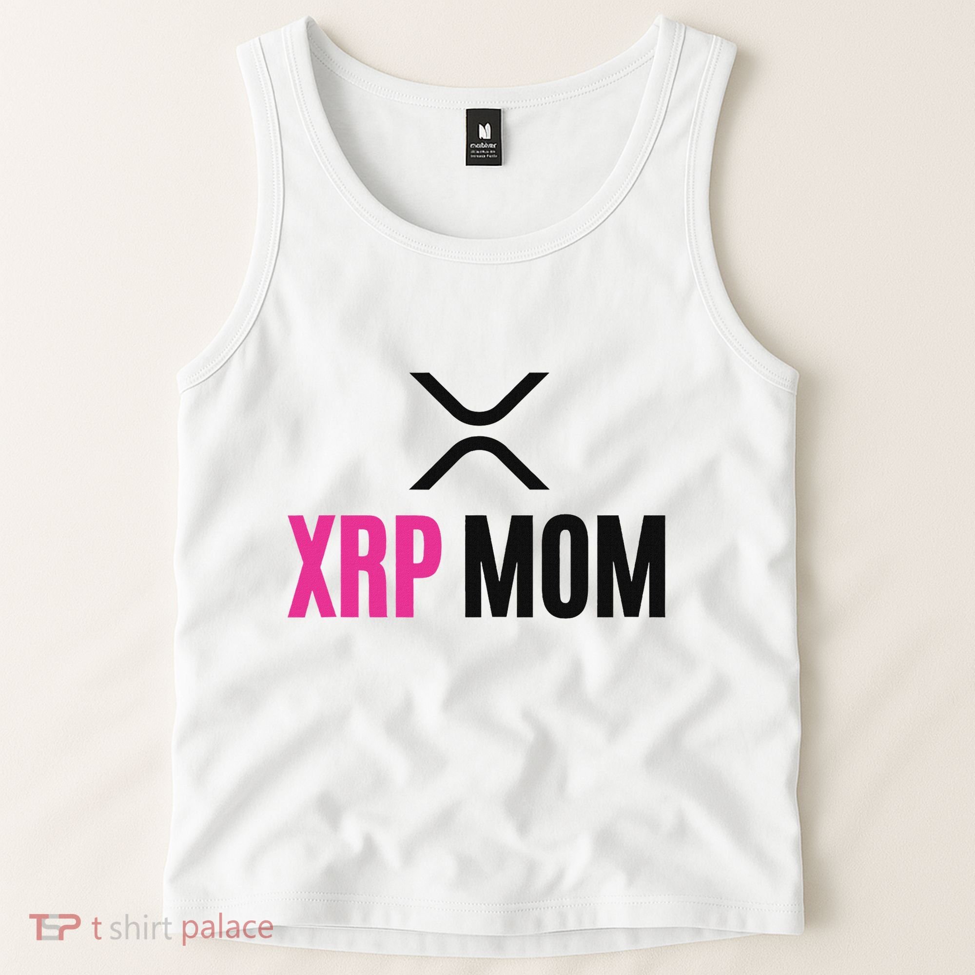 Xrp Crypto Mom Matching Couple Tank Top