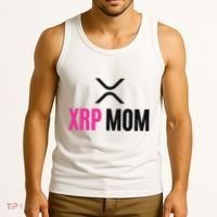 Xrp Crypto Mom Matching Couple Tank Top thumb 3