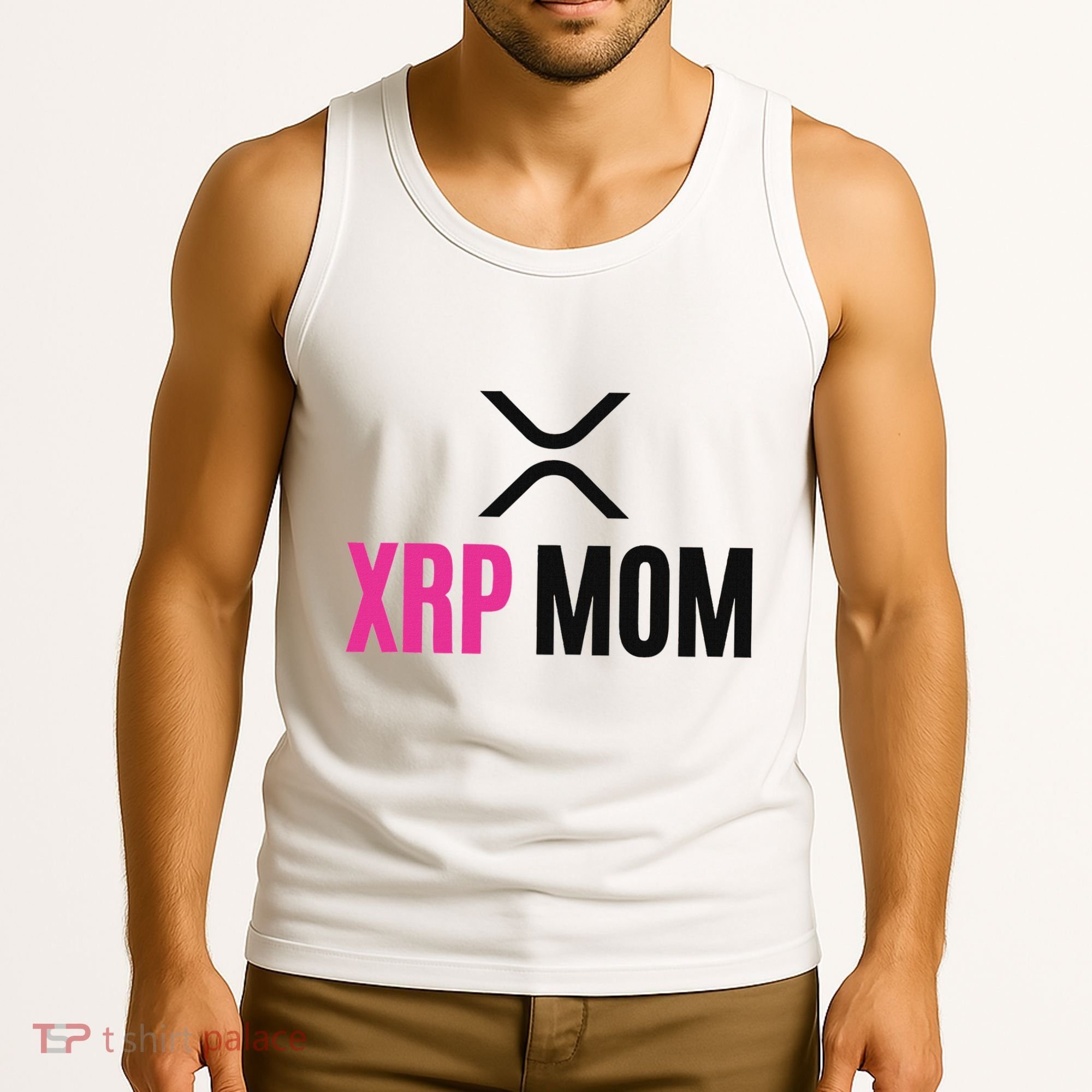 Xrp Crypto Mom Matching Couple Tank Top