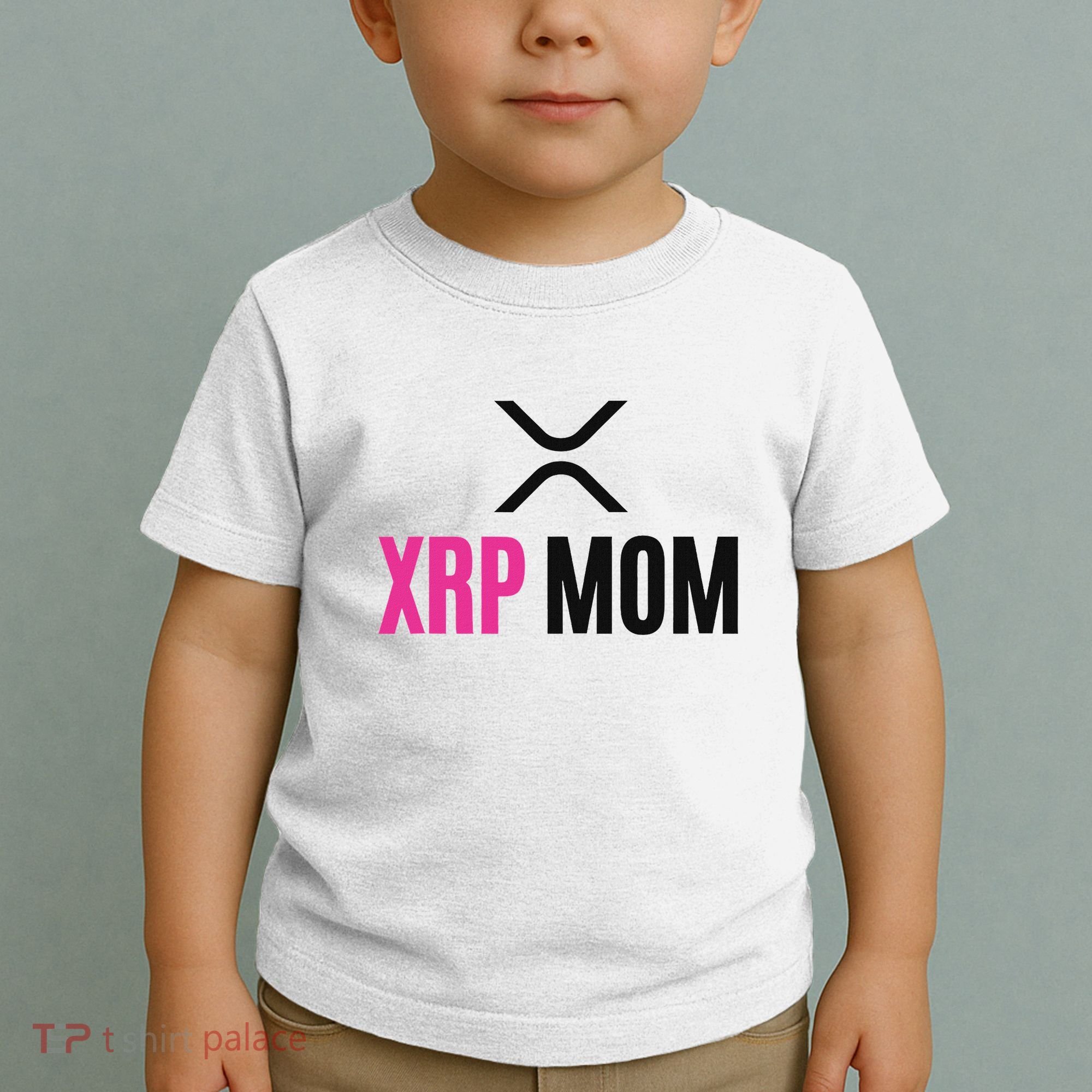 Xrp Crypto Mom Matching Couple Toddler T-Shirt