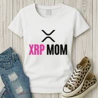 Xrp Crypto Mom Matching Couple Women's T-Shirt thumb 3