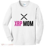 Xrp Crypto Mom Matching Couple Kids Long Sleeve Shirt thumb 0