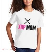 Xrp Crypto Mom Matching Couple Kids T-Shirt thumb 2