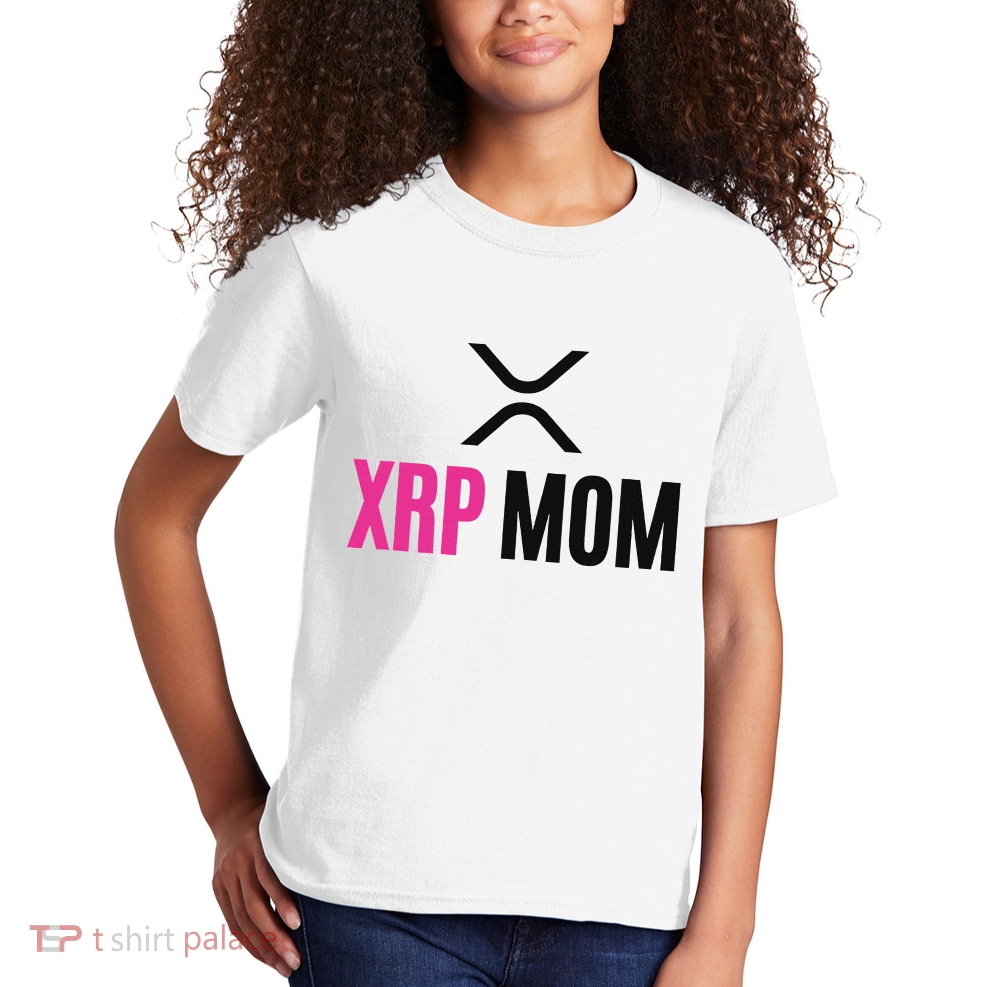 Xrp Crypto Mom Matching Couple Kids T-Shirt